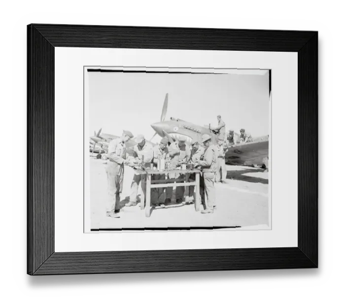 Framed Print : Soldiers Repairing Machine Guns Framed Print : Soldiers Repairing Machine Guns