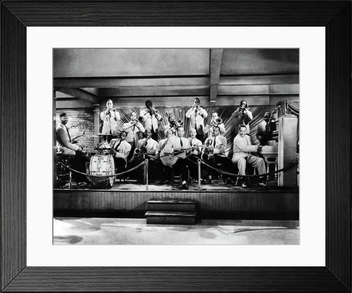 Framed Print : Duke Ellington and Band Framed Print : Duke Ellington and Band
