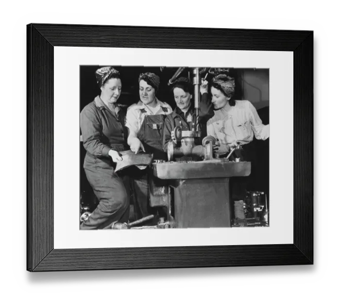 Framed Print : Grandmothers Hard at Work Framed Print : Grandmothers Hard at Work