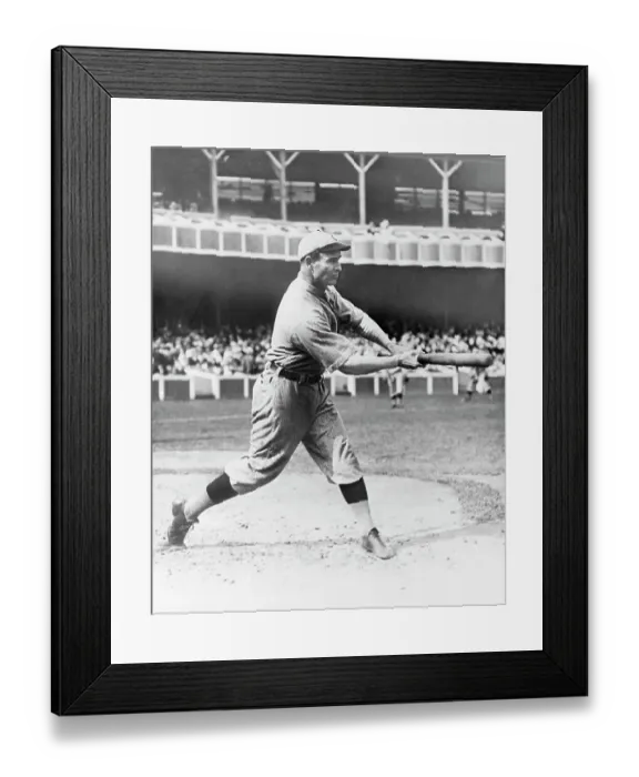 Framed Print : Frank Chance Swinging Baseball Bat Framed Print : Frank Chance Swinging Baseball Bat