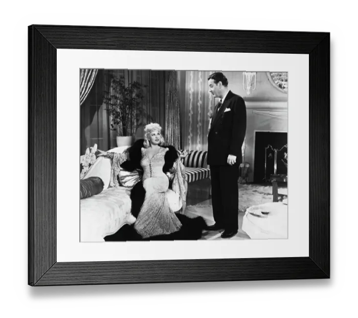 Framed Print : Movie Still with Mae West and Alan Dinehart Framed Print : Movie Still with Mae West and Alan Dinehart