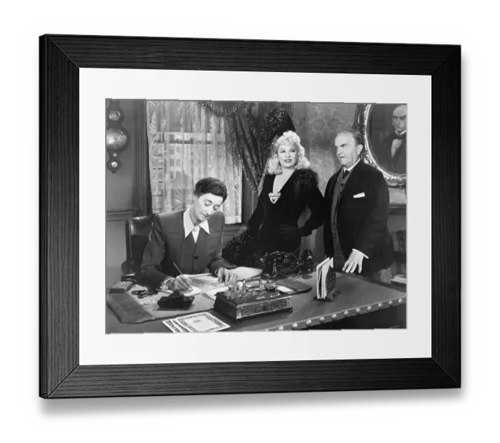 Framed Print : Mae West Starring in The Heat's On Framed Print : Mae West Starring in The Heat's On