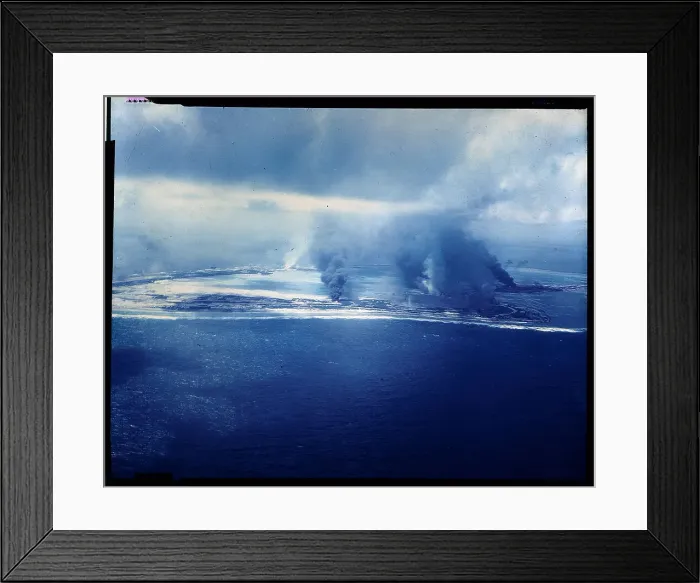 Framed Print : Smoke from Islands Framed Print : Smoke from Islands