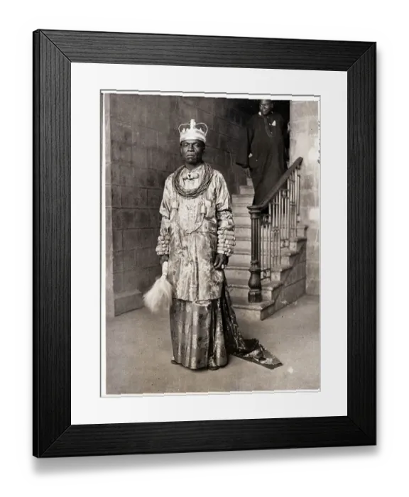 Framed Print : Chief Iginianere of Western Ubhobo Framed Print : Chief Iginianere of Western Ubhobo