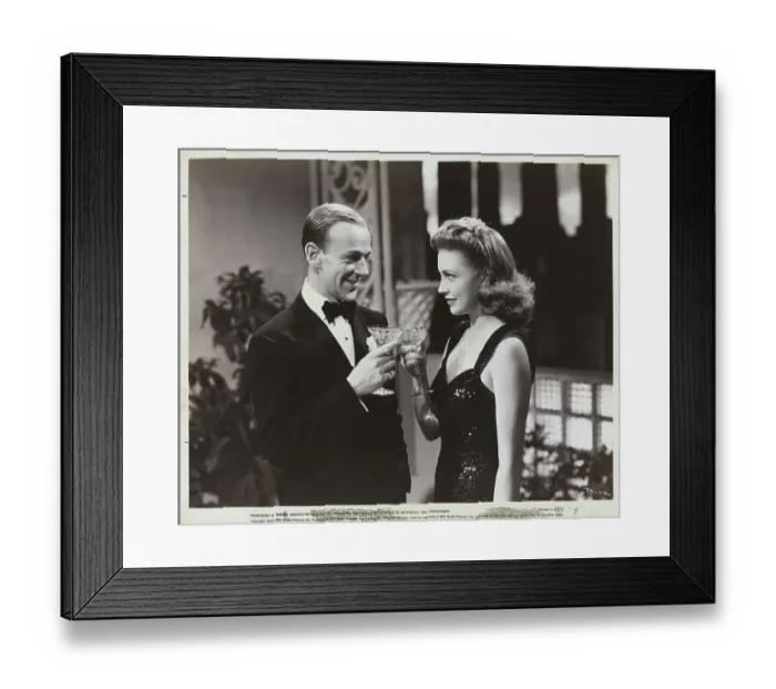 Framed Print : Fred Astaire and Joan Leslie Framed Print : Fred Astaire and Joan Leslie