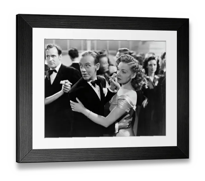 Framed Print : Fred Astaire and Joan Leslie Framed Print : Fred Astaire and Joan Leslie