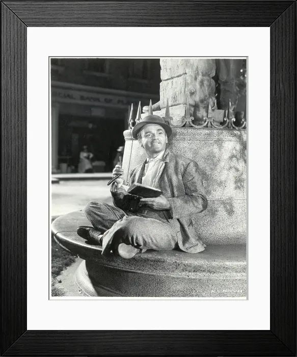 Framed Print : James Cagney in Johnny Come Lately