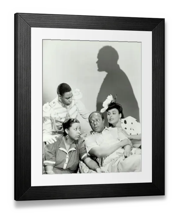 Framed Print : Lena Horne and Eddie Anderson in Cabin in the Sky Framed Print : Lena Horne and Eddie Anderson in Cabin in the Sky