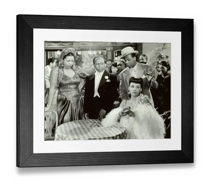 Framed Print : Lena Horne and Eddie Anderson in Cabin in the Sky Framed Print : Lena Horne and Eddie Anderson in Cabin in the Sky