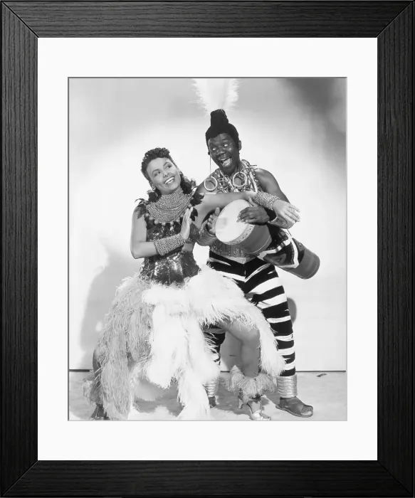 Framed Print : Lena Horne and Bill Robinson Framed Print : Lena Horne and Bill Robinson