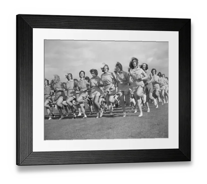 Framed Print : Oklahoma State University Students Jogging Framed Print : Oklahoma State University Students Jogging