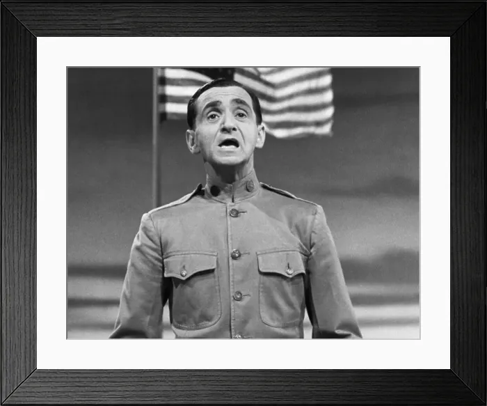 Framed Print : Irving Berlin Singing Framed Print : Irving Berlin Singing