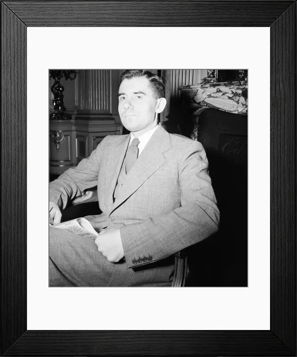 Framed Print : Andrei Gromyko Headshoulders Framed Print : Andrei Gromyko Headshoulders
