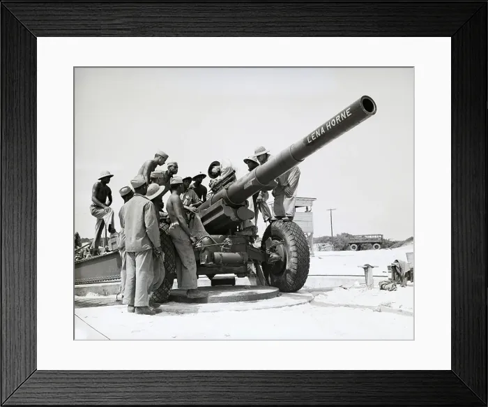 Framed Print : Black Marine Corps Training WW11 Framed Print : Black Marine Corps Training WW11