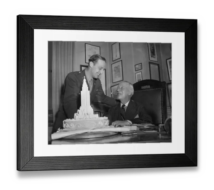 Framed Print : Al Smith's Son Wishing Him Happy Birthday Framed Print : Al Smith's Son Wishing Him Happy Birthday