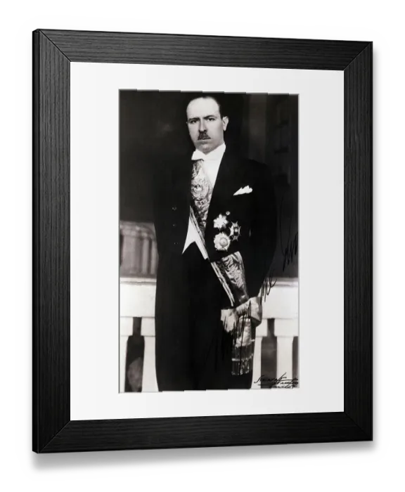 Framed Print : Portrait of Carlos Del Rio of Equador Framed Print : Portrait of Carlos Del Rio of Equador