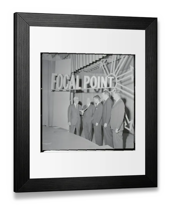 Framed Print : Panelists Appearing on Focal Point Forum Framed Print : Panelists Appearing on Focal Point Forum