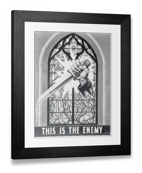 Framed Print : Poster on Display for Competition Framed Print : Poster on Display for Competition