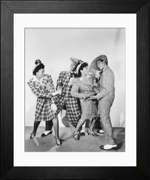 Framed Print : Zoot-Suited Hepcats Framed Print : Zoot-Suited Hepcats