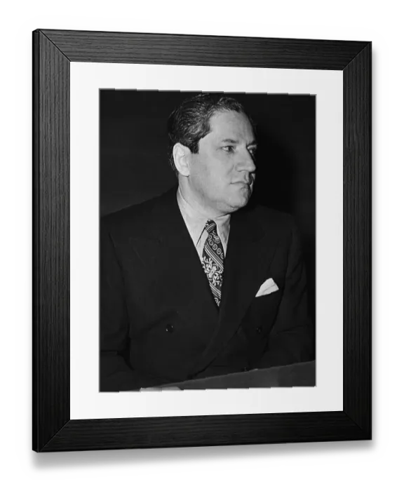 Framed Print : Mobster John Factor Framed Print : Mobster John Factor