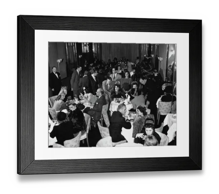 Framed Print : Patrons At The Hurricane, 1942 Framed Print : Patrons At The Hurricane, 1942