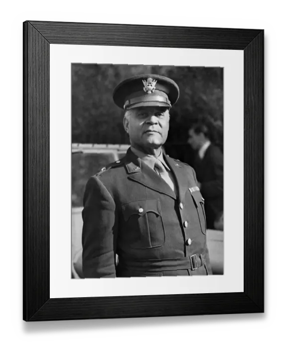 Framed Print : General Benjamin O. Davis