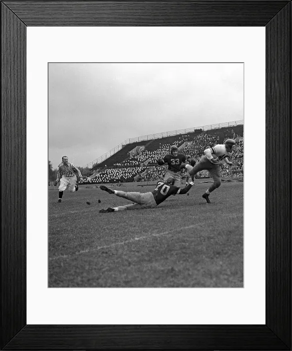 Framed Print : Otto Graham in College Football Action Framed Print : Otto Graham in College Football Action