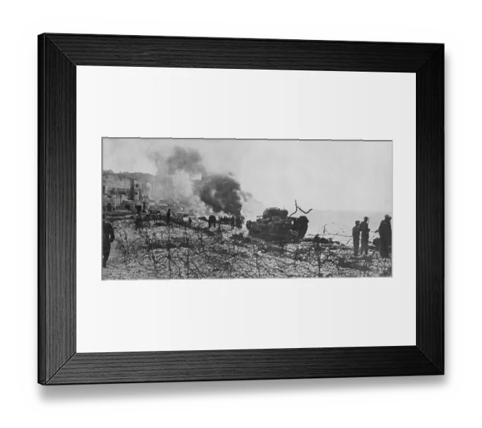Framed Print : Operation Jubilee: The Dieppe Raid Framed Print : Operation Jubilee: The Dieppe Raid