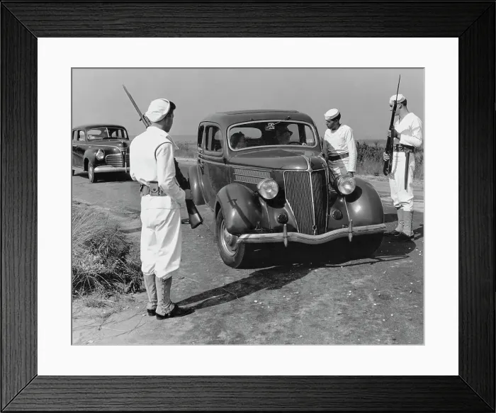 Framed Print : Searching During Spy Scare Framed Print : Searching During Spy Scare