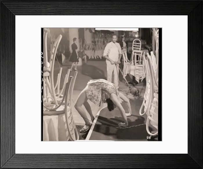 Framed Print : Chorus Girl After Hours in Copacabana Framed Print : Chorus Girl After Hours in Copacabana