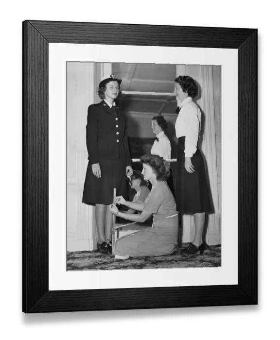 Framed Print : World War Two United States Naval Reserve WAVES 1942 Framed Print : World War Two United States Naval Reserve WAVES 1942