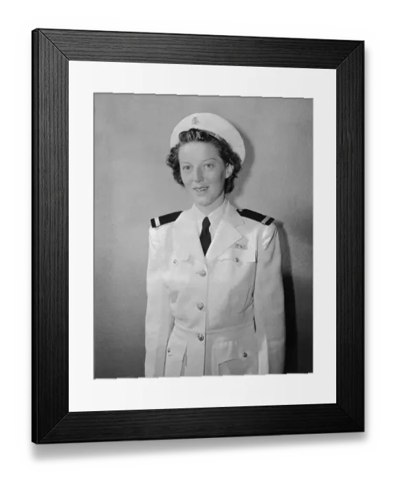 Framed Print : US Navy Nurse Ann Agnes Bernatitus Framed Print : US Navy Nurse Ann Agnes Bernatitus
