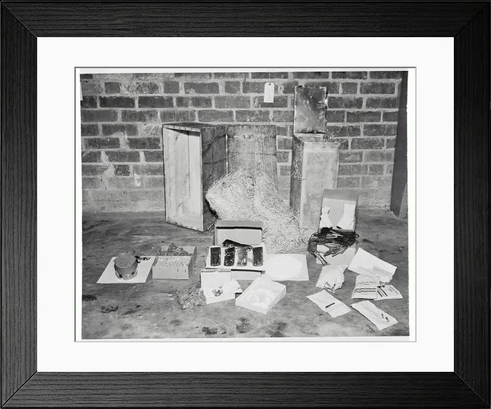 Framed Print : Explosive Devices Framed Print : Explosive Devices