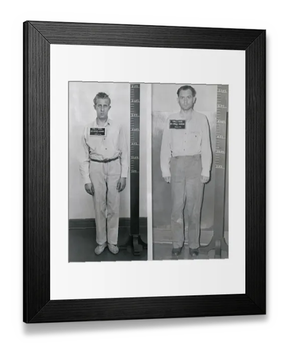 Framed Print : Saboteurs Richard Quirin and Werner Thiel Framed Print : Saboteurs Richard Quirin and Werner Thiel