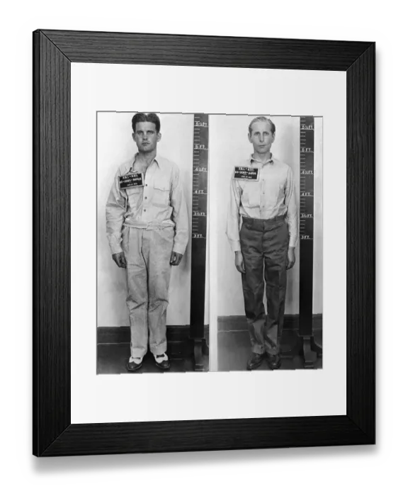 Framed Print : Saboteurs Edward John Kerling and George John Dasch Framed Print : Saboteurs Edward John Kerling and George John Dasch