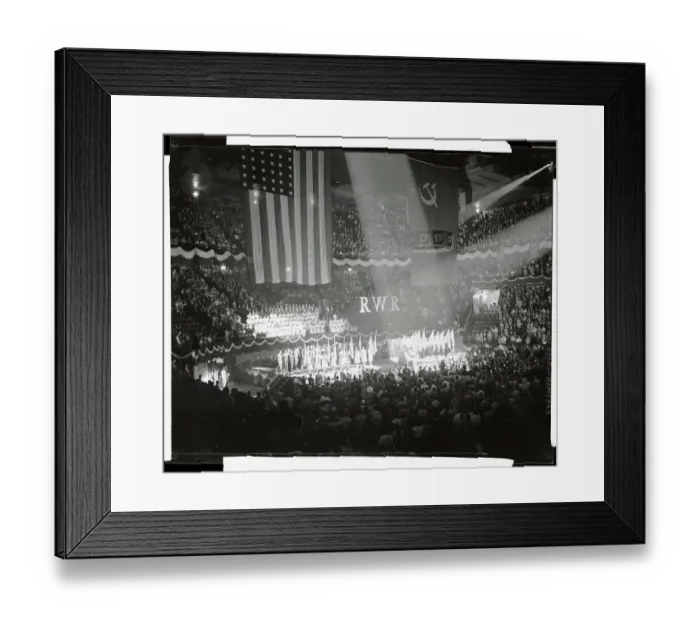 Framed Print : View of Madison Square Garden During Russian Testimonial Event Framed Print : View of Madison Square Garden During Russian Testimonial Event
