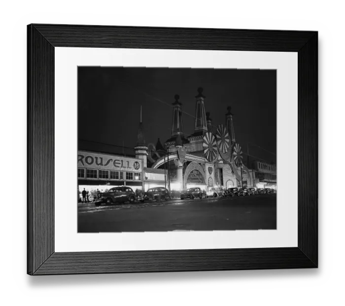 Framed Print : Luna Park Entrance at Coney Island Framed Print : Luna Park Entrance at Coney Island