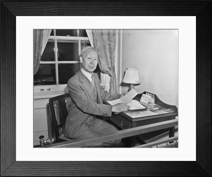 Framed Print : Dr. Syngman Rheein Portrait Framed Print : Dr. Syngman Rheein Portrait