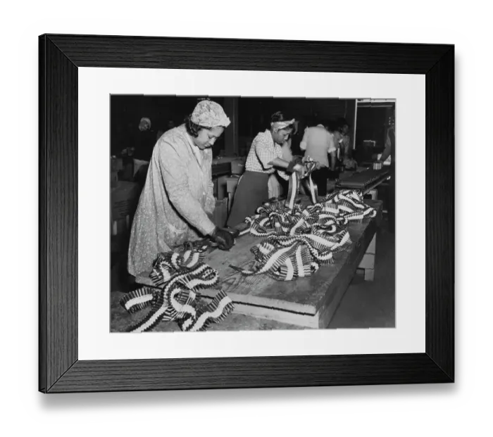 Framed Print : Women Assemble Cartidges Framed Print : Women Assemble Cartidges