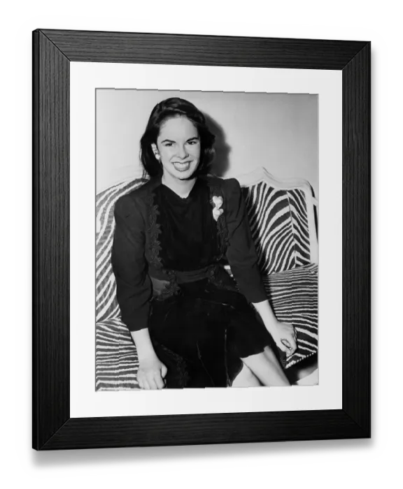 Framed Print : Miss O'Neill, Debutante Of The Year Framed Print : Miss O'Neill, Debutante Of The Year