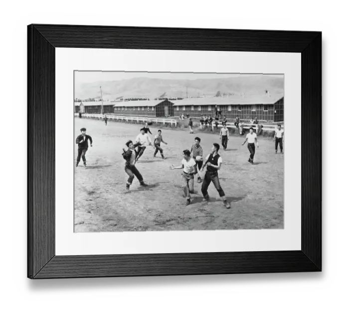 Framed Print : Tanforan Assembly Center Framed Print : Tanforan Assembly Center