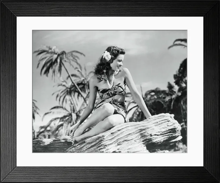 Framed Print : Gene Tierney in Son of Fury