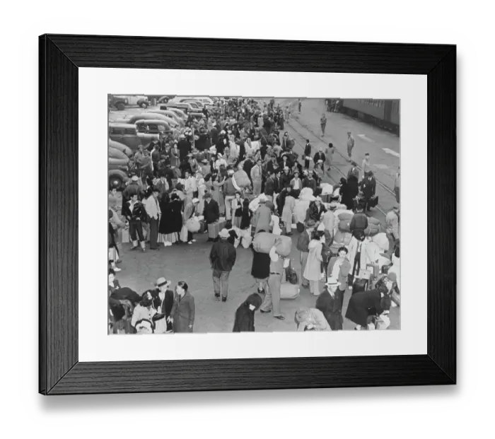 Framed Print : Japanese American Internment