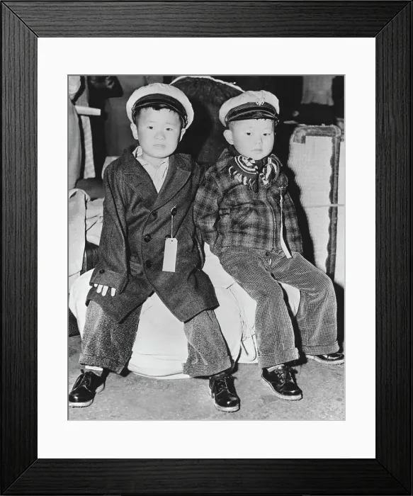 Framed Print : Japanese American Internment