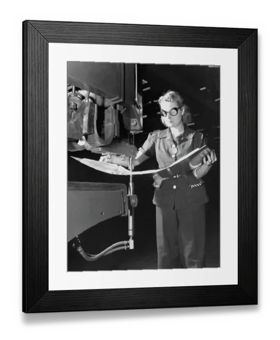 Framed Print : Riveting Work Framed Print : Riveting Work