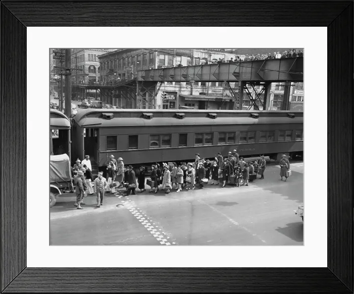 Framed Print : Japanese American Internment Framed Print : Japanese American Internment