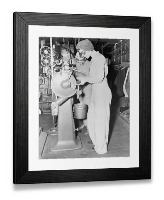 Framed Print : Women Factory Workers Framed Print : Women Factory Workers