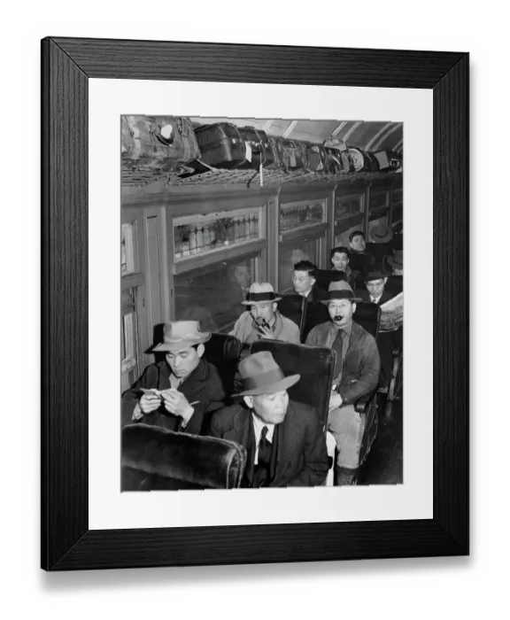 Framed Print : Japanese American Internment Framed Print : Japanese American Internment