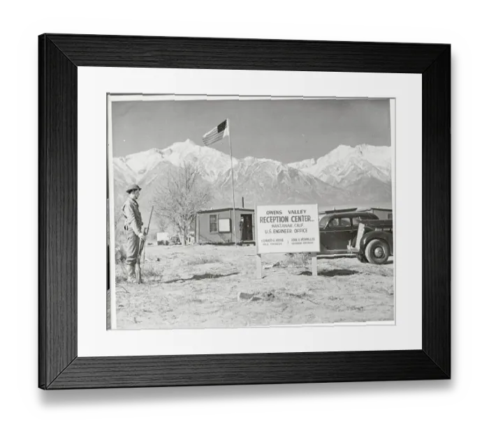 Framed Print : US Alien Center in 1942 Framed Print : US Alien Center in 1942