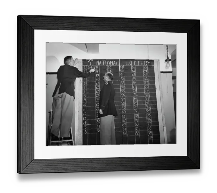 Framed Print : World War II Draft Lottery Framed Print : World War II Draft Lottery